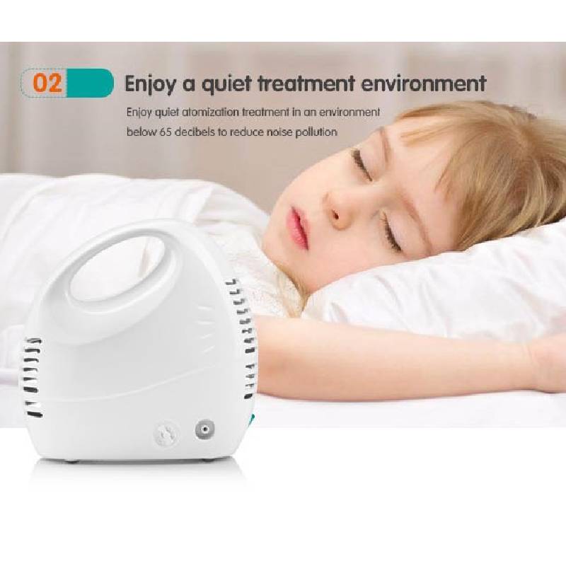 CE Certification Portable Nebulizer Machine With 220V/110V Plug Electric Air Compressor Nebulizers for Kids Adults
