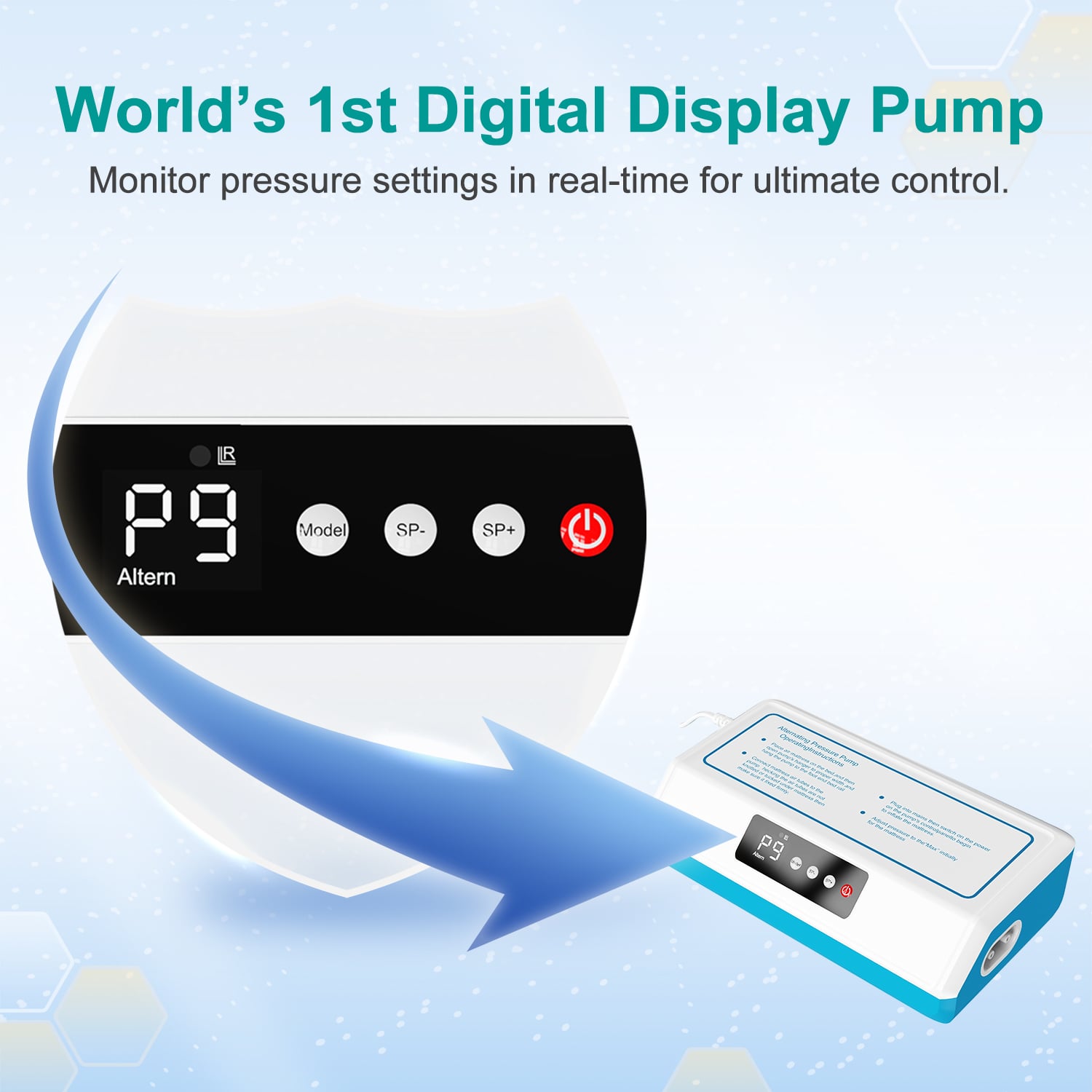 Medical Air Mattress Anti Bedsore Alternating Pressure Air Bed mattress for Hospital Home Use Air Mattresses with Remote Control (11).jpg