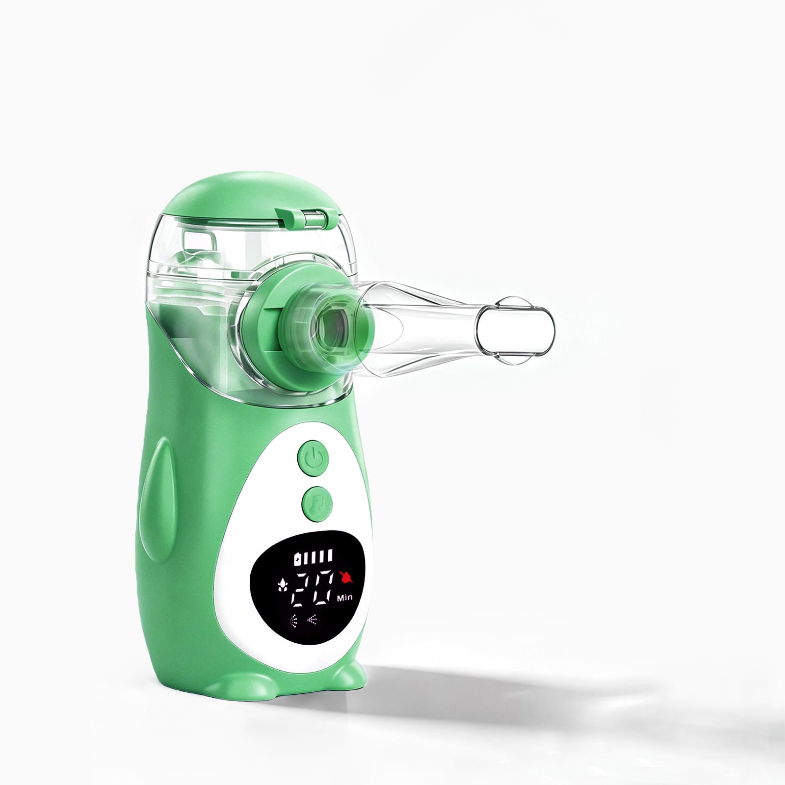 Cartoon Medical Grade Aerosol Mesh Nebulizer Ultrasonic Rechargeable Inhalator Device With Self Washing for Kids Adult