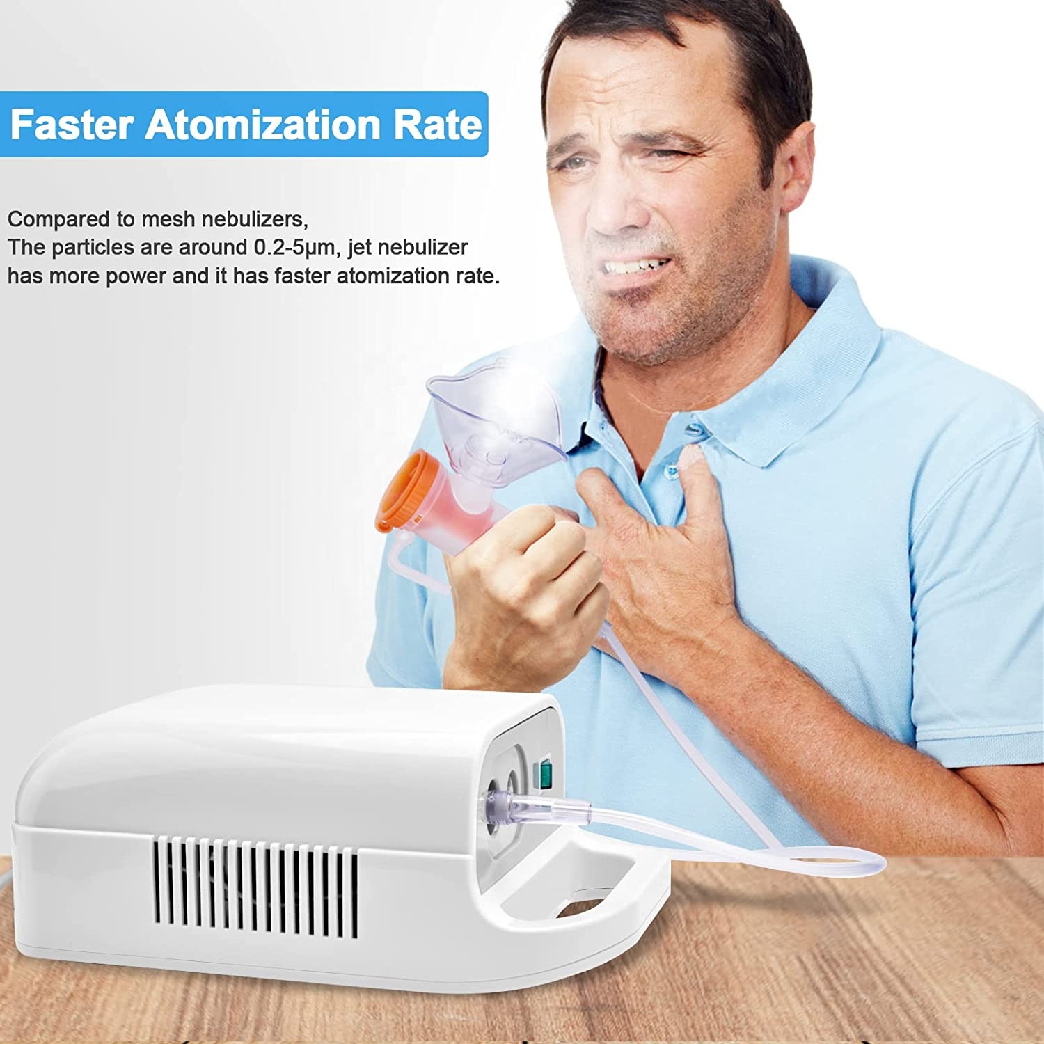 Compressor Nublizers Medical Breathing Atomizer Nebulizador Portatil Inhalator Inhaler Nebulizer for Home Use