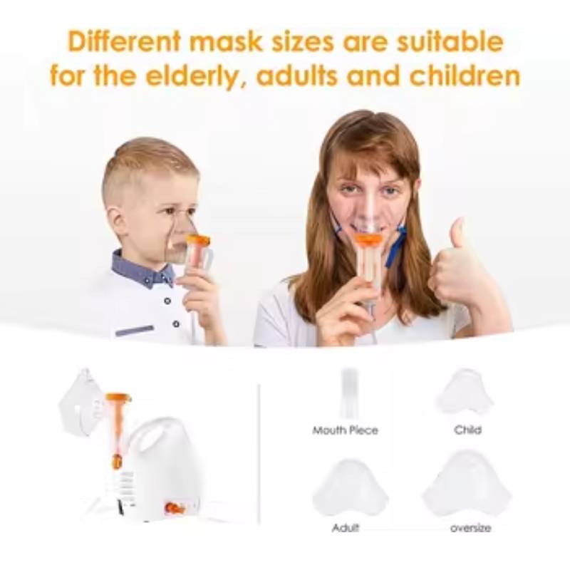 CE Certification Portable Nebulizer Machine With 220V/110V Plug Electric Air Compressor Nebulizers for Kids Adults
