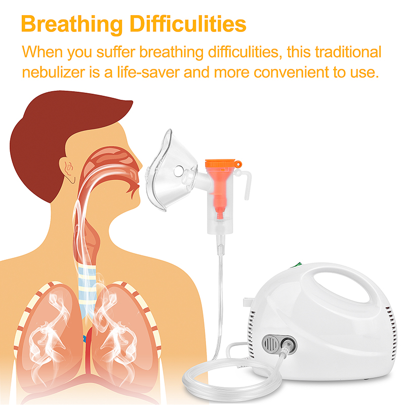 Fitconn Medical Handheld Compressor Nebulizer Asthma Home Use Portable Compressor Nebulizer
