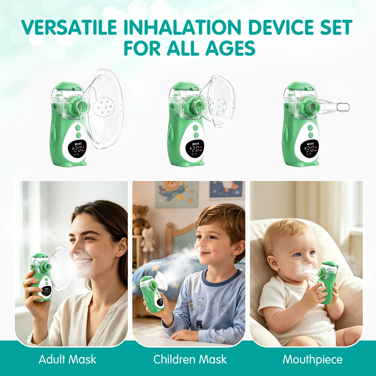 Cartoon Medical Grade Aerosol Mesh Nebulizer Ultrasonic Rechargeable Inhalator Device With Self Washing for Kids Adult7.jpg