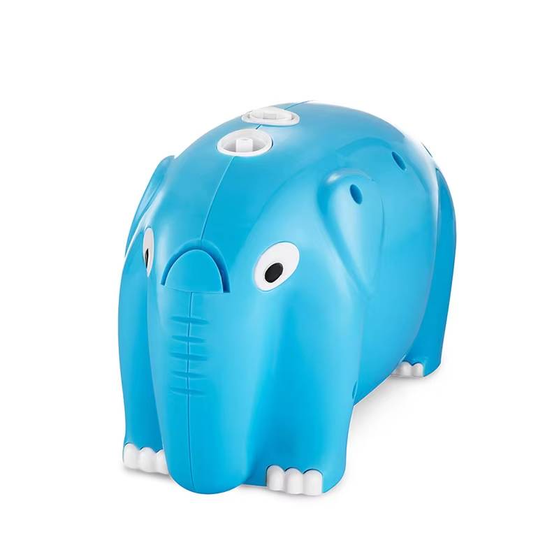Cute Elephant Inhalers Asthma Nebulizador Portatill Piston Compressor Nebulizer for Children
