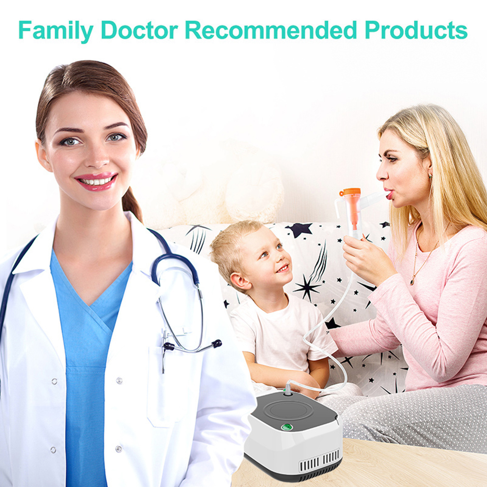 New Design Hospital Clinic for Cough Rhinitis Jet Nebulizador Portable Inhaler Low Noise Piston Compressor Nebulizer4.jpg