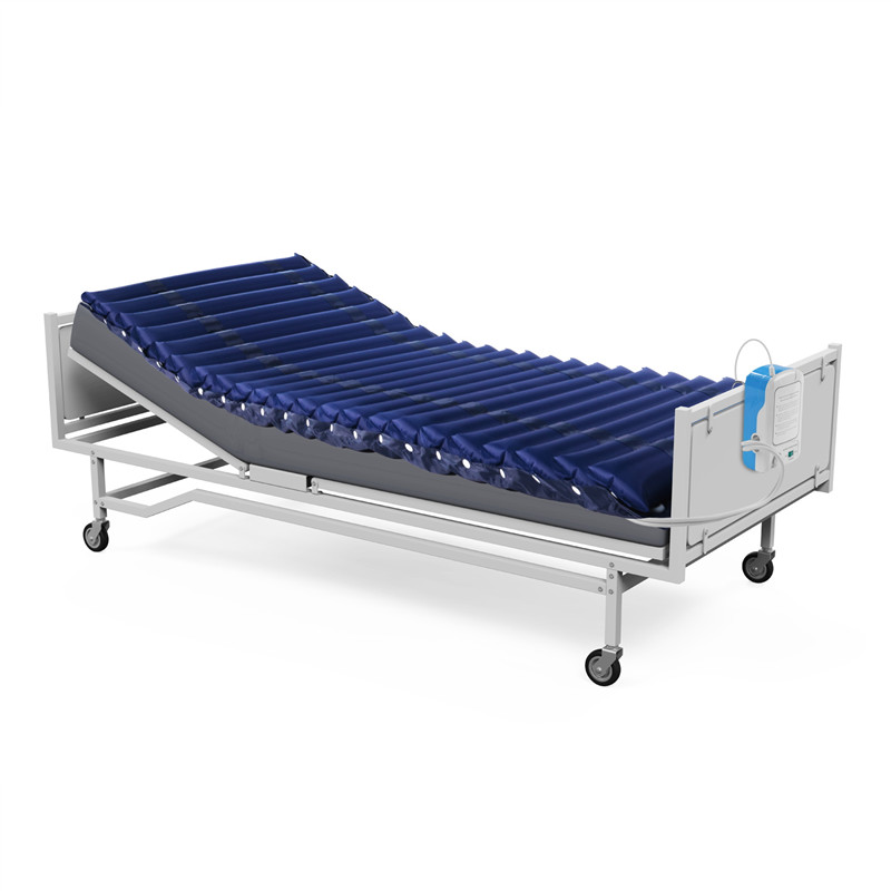 Large Alternating Air Pressure Mattress Pad Waterproof Pressure Relief Ulcer Cushion Pad Bed Sore Mattress with Quiet Pump
