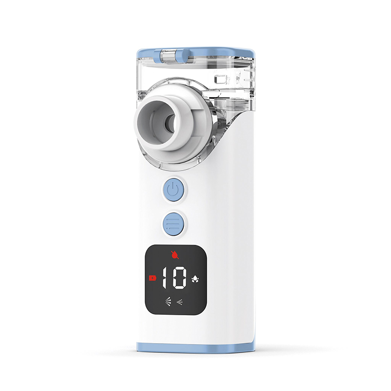 High-Quality Digital Mesh Nebulizer for Fast and Effective Aerosol Therapy with Mist Control and Low Water Detection
