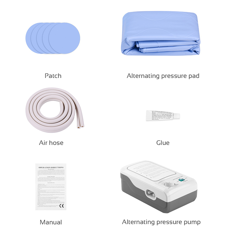 Wholesale Inflatable Bubble Anti Bedsore Decubitus Medical Alternating Pressure air Mattress for Hospital Bed
