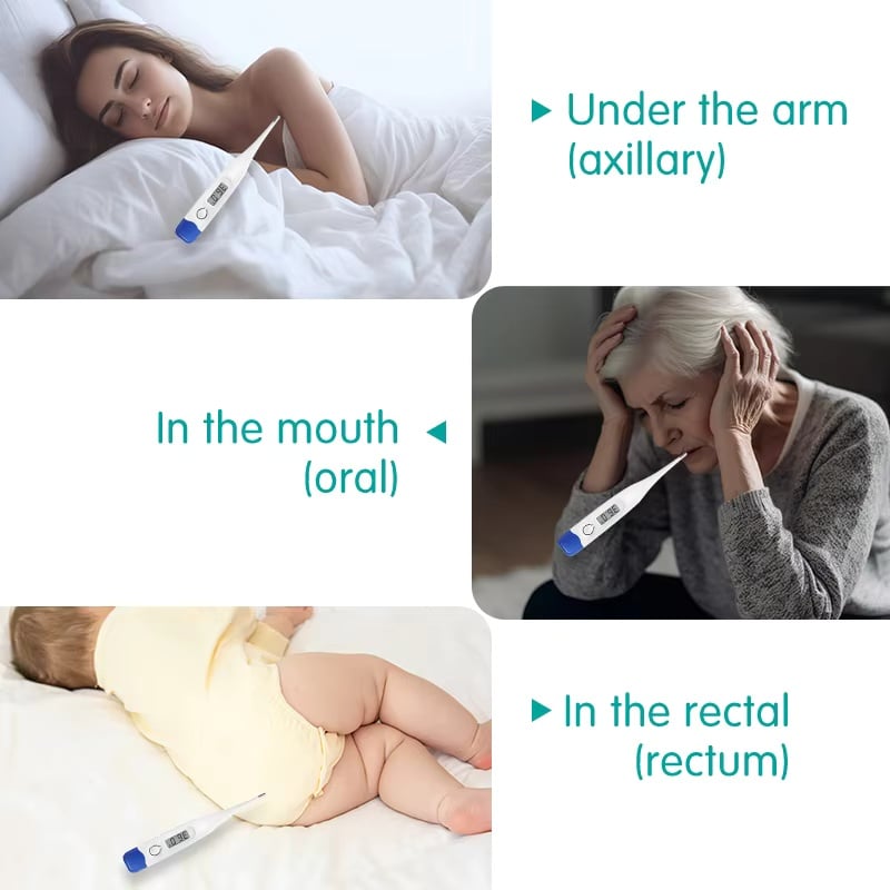 Clinical Grade Digital Body Thermometer with Fever Alarm for Home Care8.jpg