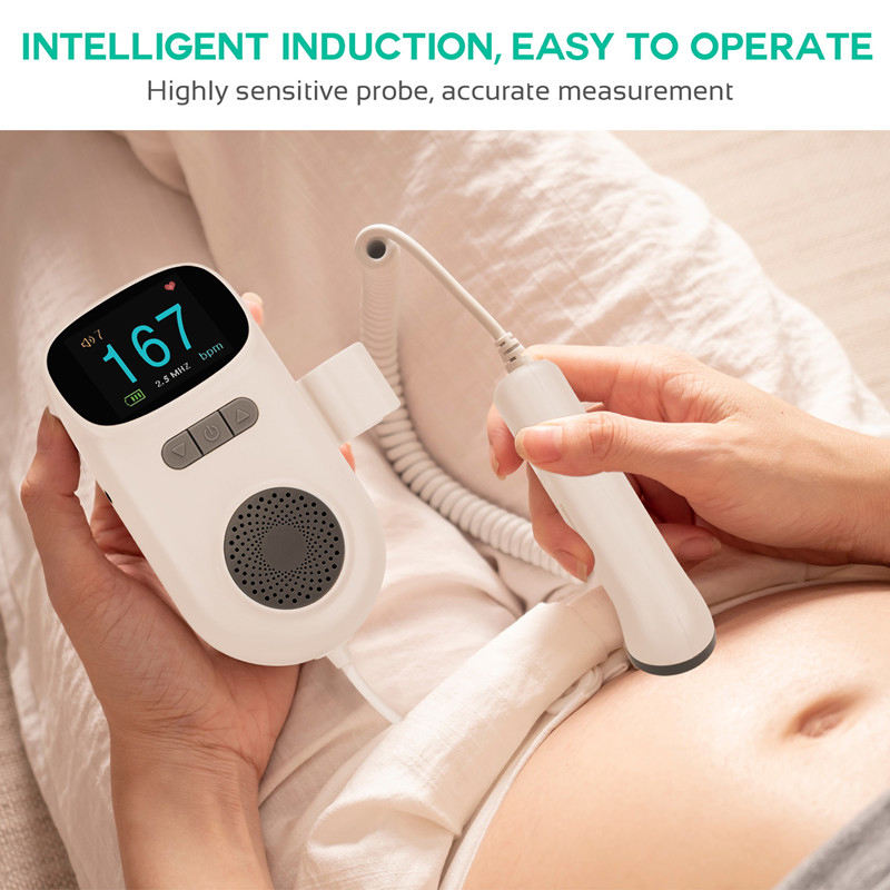 Digital Fetal Doppler Clinical Natural Fetal Doppler Baby Heartbeat Monitor (4).jpg