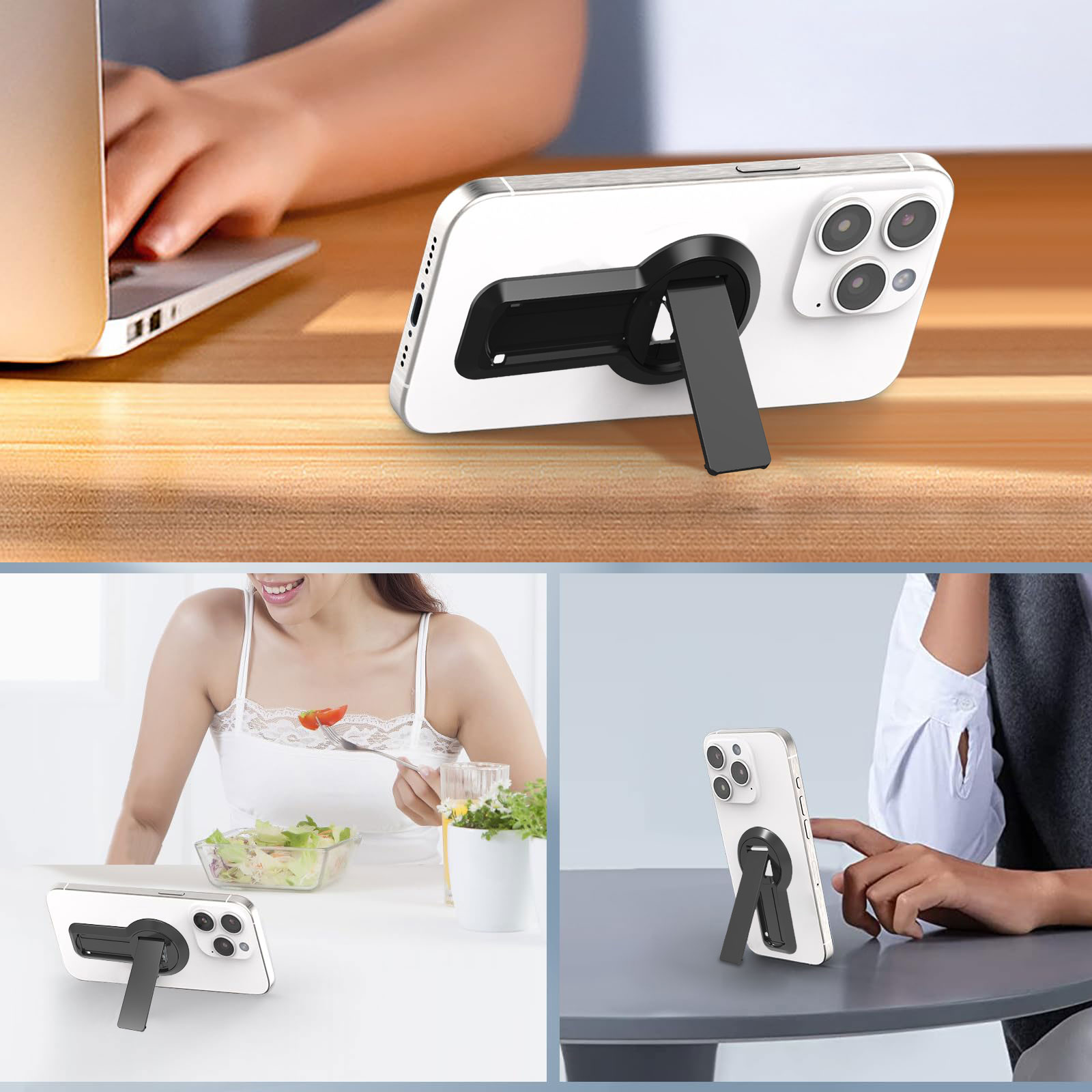 Mobile Phone Bracket Stand Luxury Stable Support Without Shaking Holders Car Rotating Holder 360 Multiple Colors Sjj007 Laudtec supplier