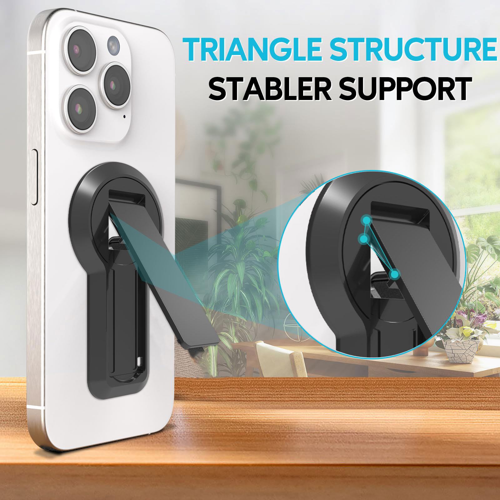 Mobile Phone Bracket Stand Luxury Stable Support Without Shaking Holders Car Rotating Holder 360 Multiple Colors Sjj007 Laudtec supplier