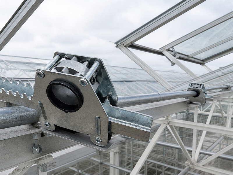 How Does a Rack and Pinion System Work in Greenhouse Ventilation?