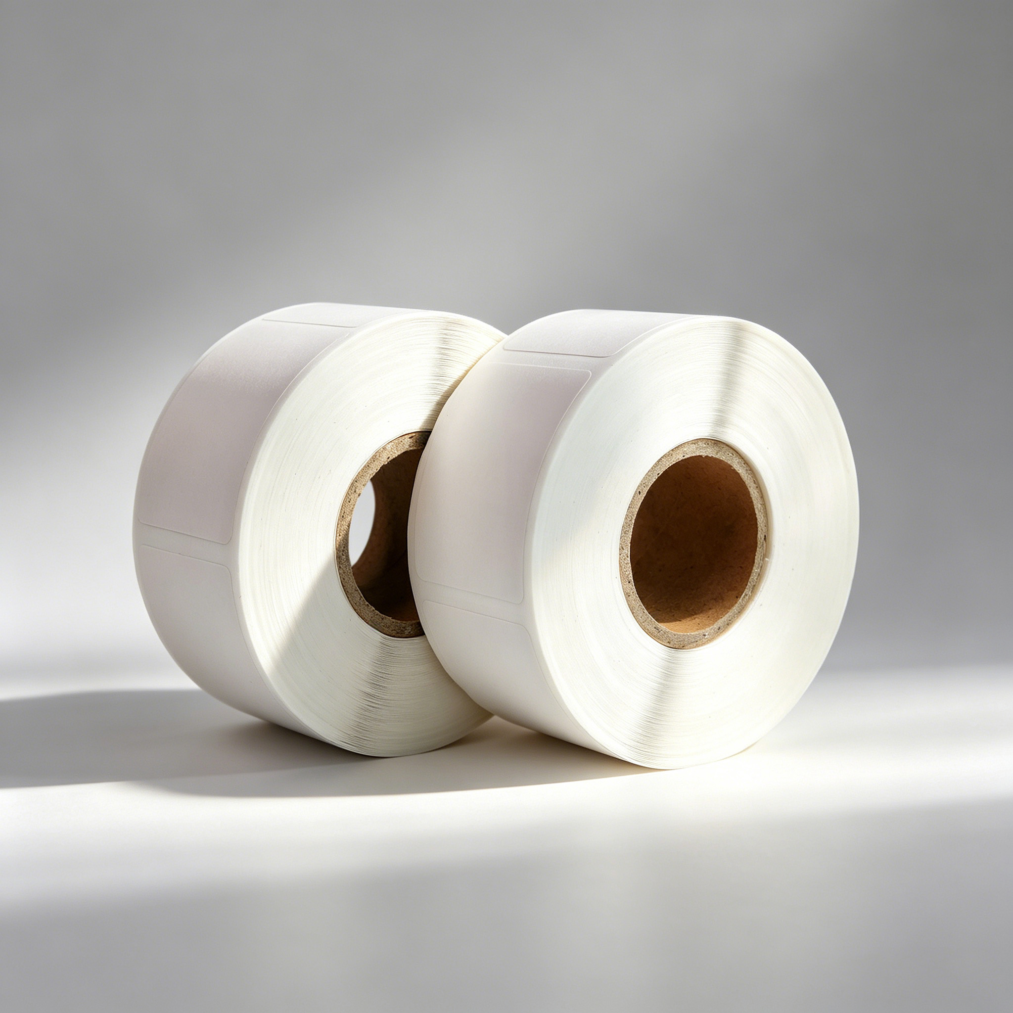Coated Paper Labels, Glassine Liner Self-Adhesive Stickers, Custom Print for Goods Logistics Retail Price Tag