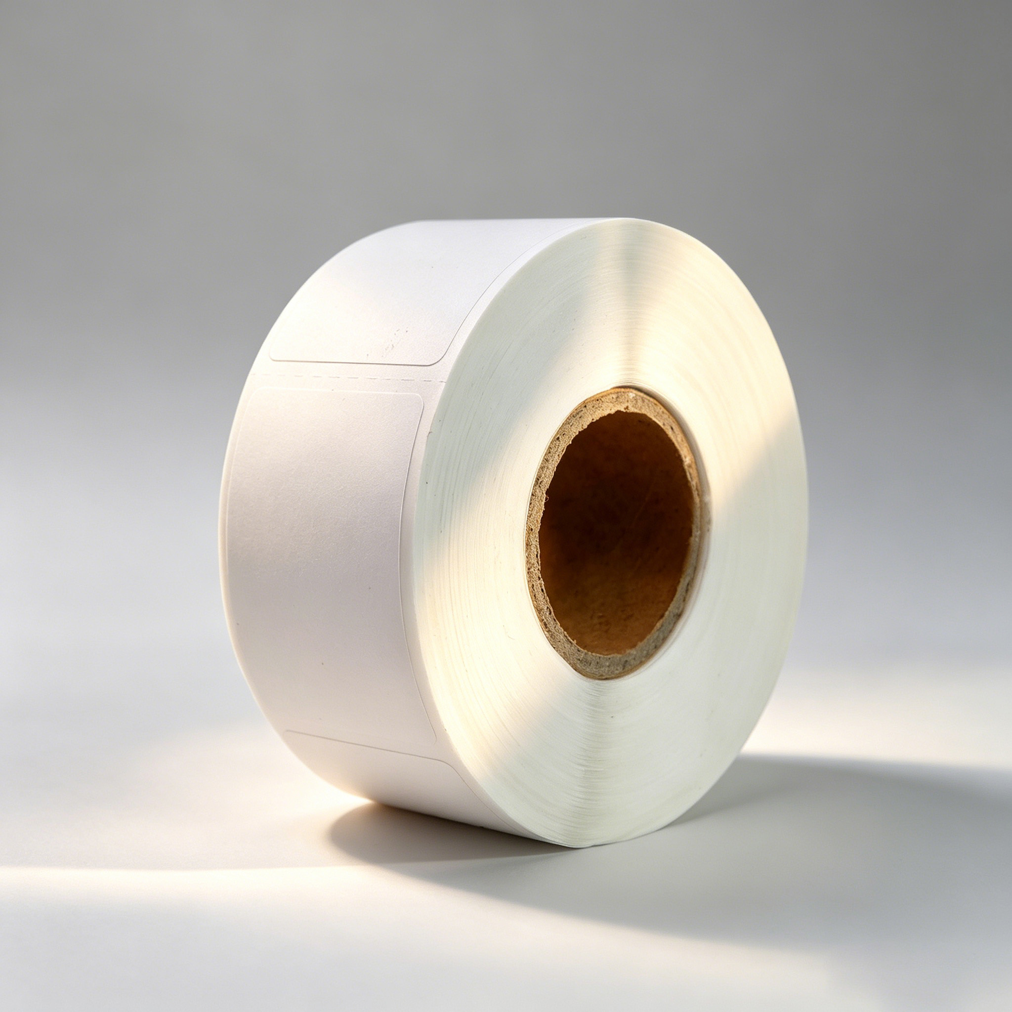 Coated Paper Labels, Glassine Liner Self-Adhesive Stickers, Custom Print for Goods Logistics Retail Price Tag