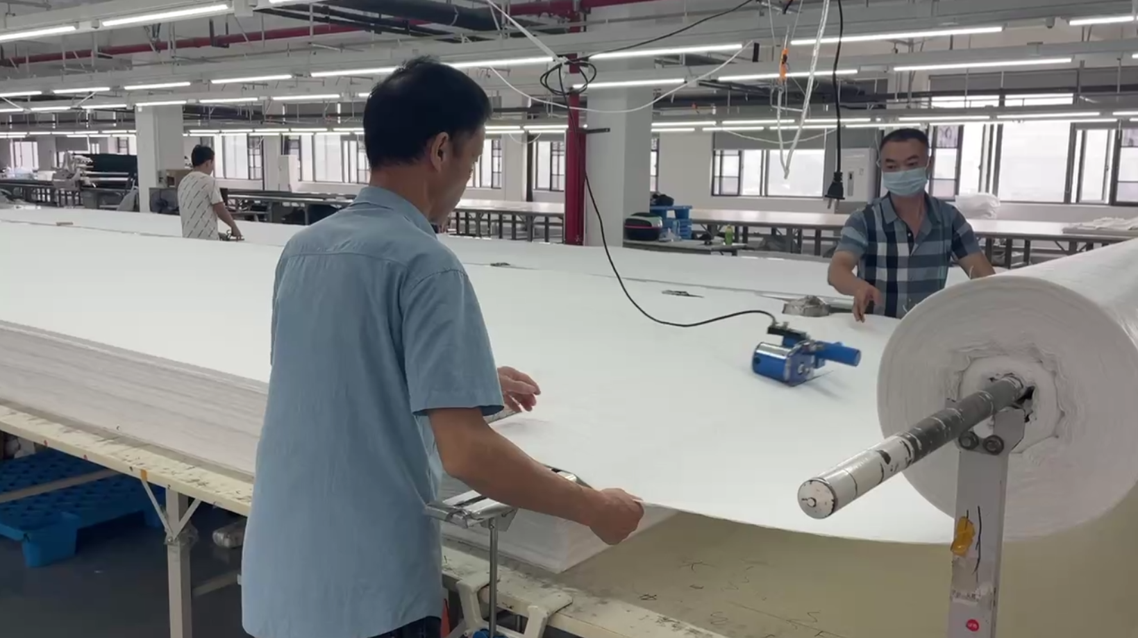Video of the cutting machine