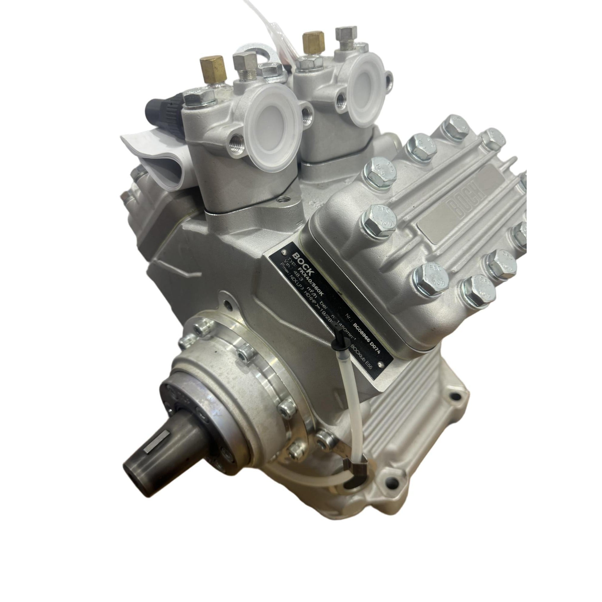 Premium Bus AC Compressor BOCK FX40 560K | 12V/24V R134a Bus HVAC Parts