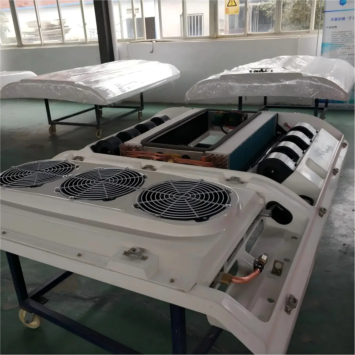 WL16F1 Roof-Mounted Bus Air Conditioner — Component Deep Dive