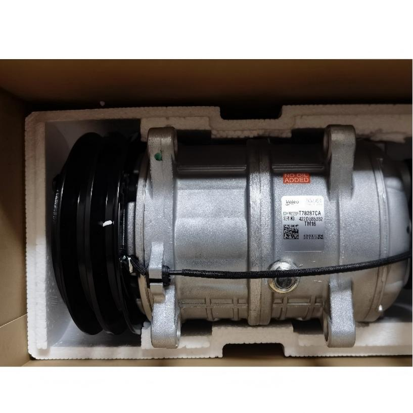 Factory-Grade Remanufactured Valeo TM16 AC Compressor – Optimized Core for Light Commercial Vehicles, Mini-Buses & Vans | 12V/24V R134a