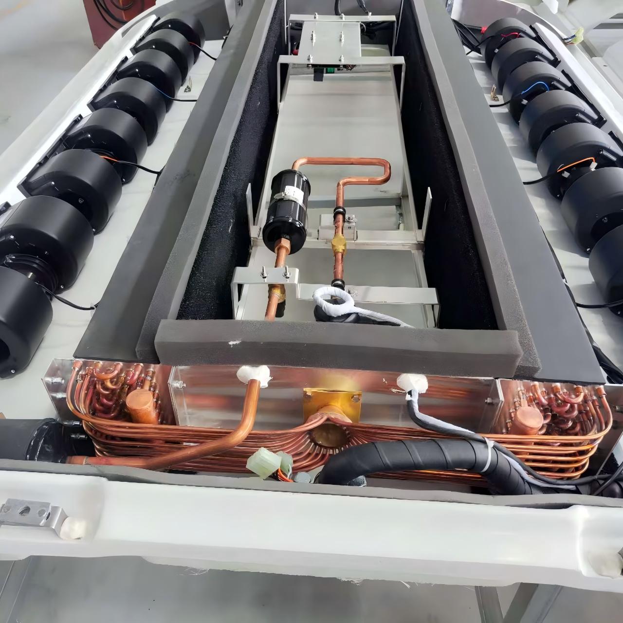 High static pressure fan drives the air conditioning system of new energy buses for efficient heat dissipation