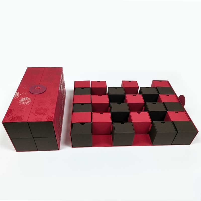 Custom Printing Beauty Advent Calendar Boxes 