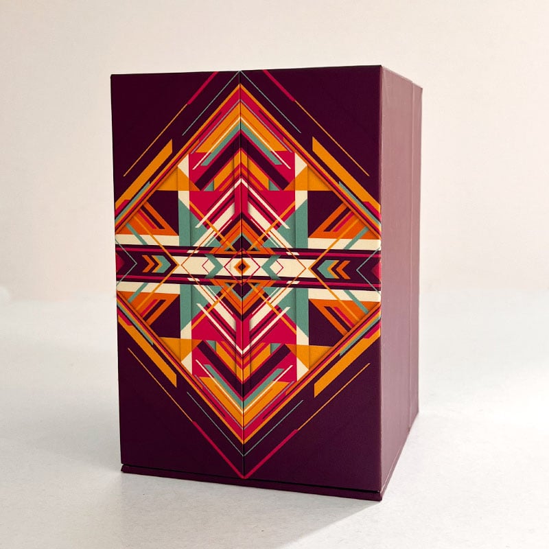 Luxurious Black Perfume Discovery Set Sample Bottle Packaging Box Perfume Bottle Packaging Box