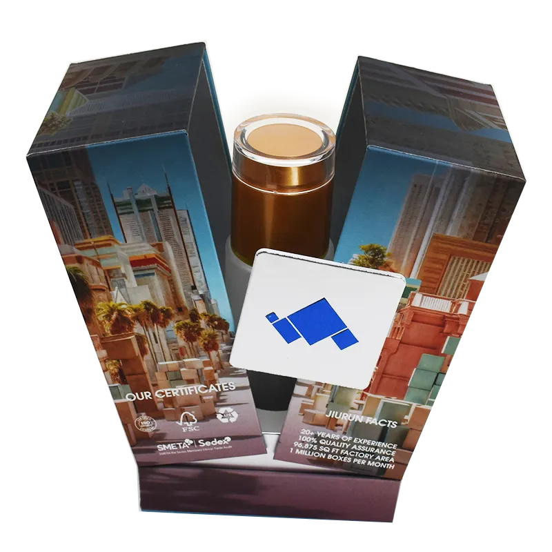 Bespoke Two Door Folding Customized Perfume Collection Box Caixa Perfume