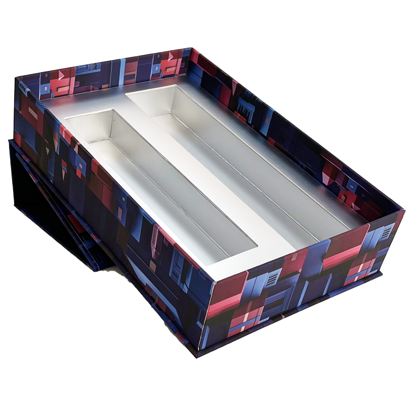 Creative Custom Cosmetic Bottle Display Box Luxury Cardboard Folding Gift Box For Packing Cosmetic