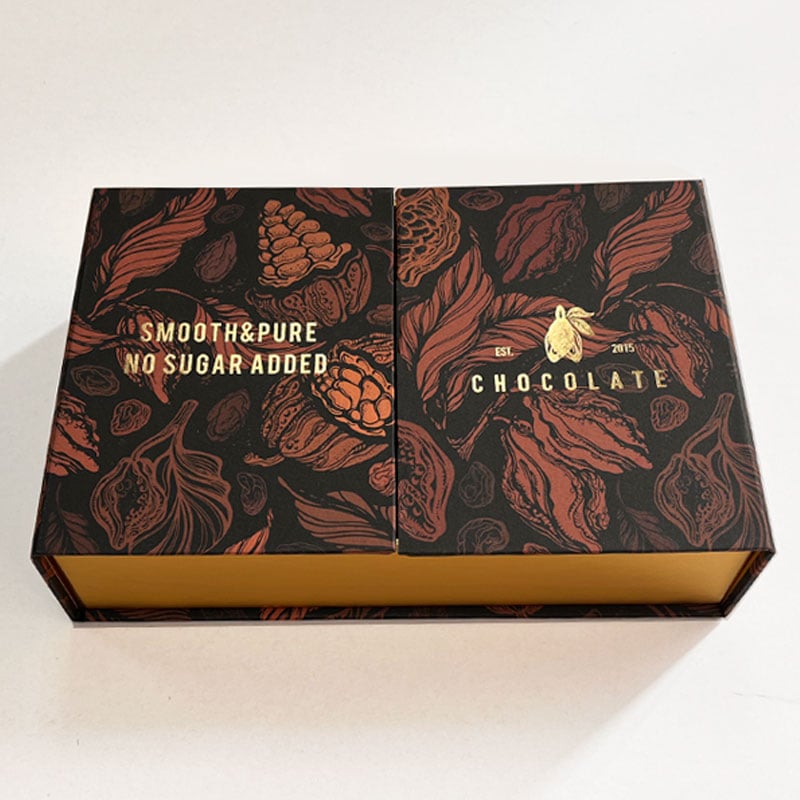 Jiurun Factory Custom Folding Boxes Magnetic Closure Gift Box Collapsible Magnetic Rigid Bird's Nest Paper Box