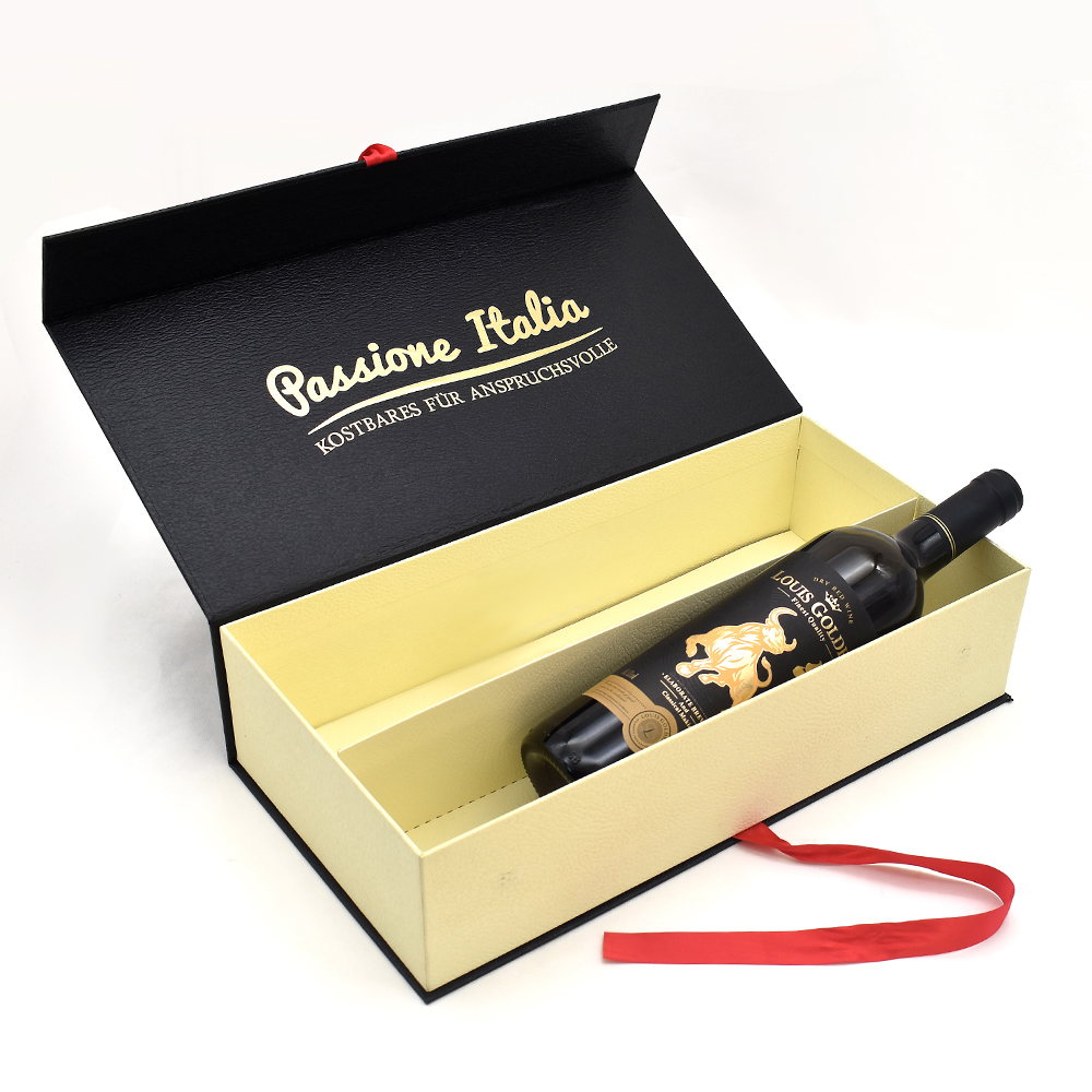 Extravagant custom wine boxes packaging for Single or Two Bottle Sets