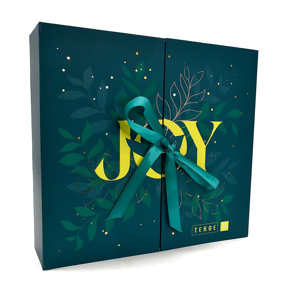 Recyclable Rigid Gift Packaging Luxury Digital Printing Surprise Blind Box Custom Advent Calender Christmas Box