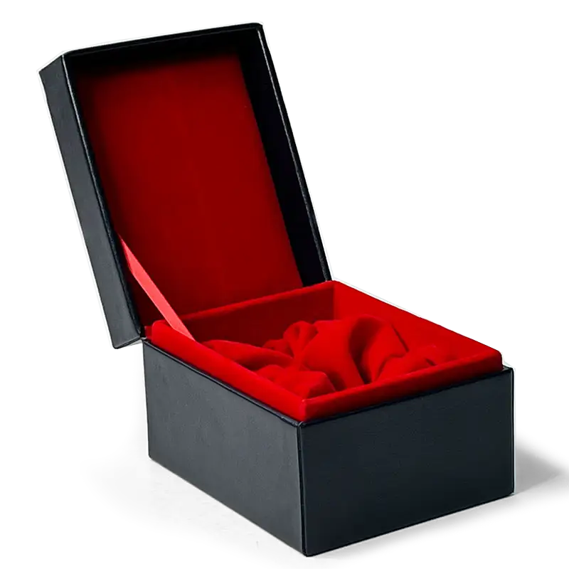 Luxury High End Bespoke Black Perfume Packaging Box with E Parfume Hard Gift Box for 100ml 50ml