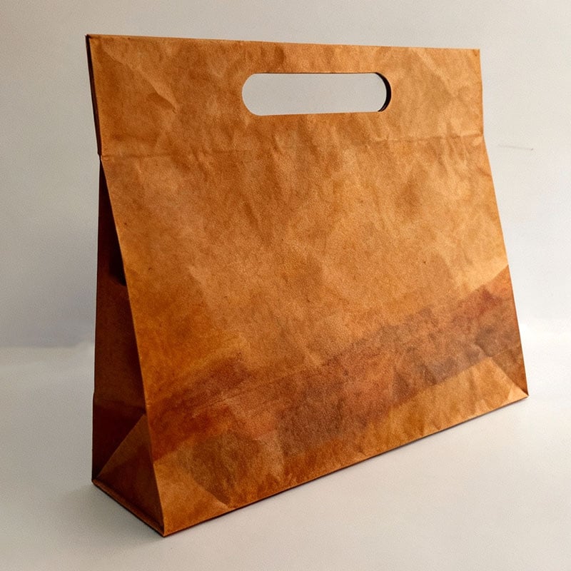 OEM/ODM Custom LOGO Printing Paper Rigid Foldable Handle Customizable Shape Size Fashionable Handbag
