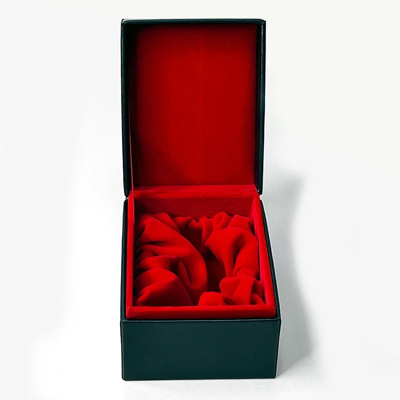 Luxury High End Bespoke Black Perfume Packaging Box with EVA Watch Hard Gift Box for 100ml 50ml