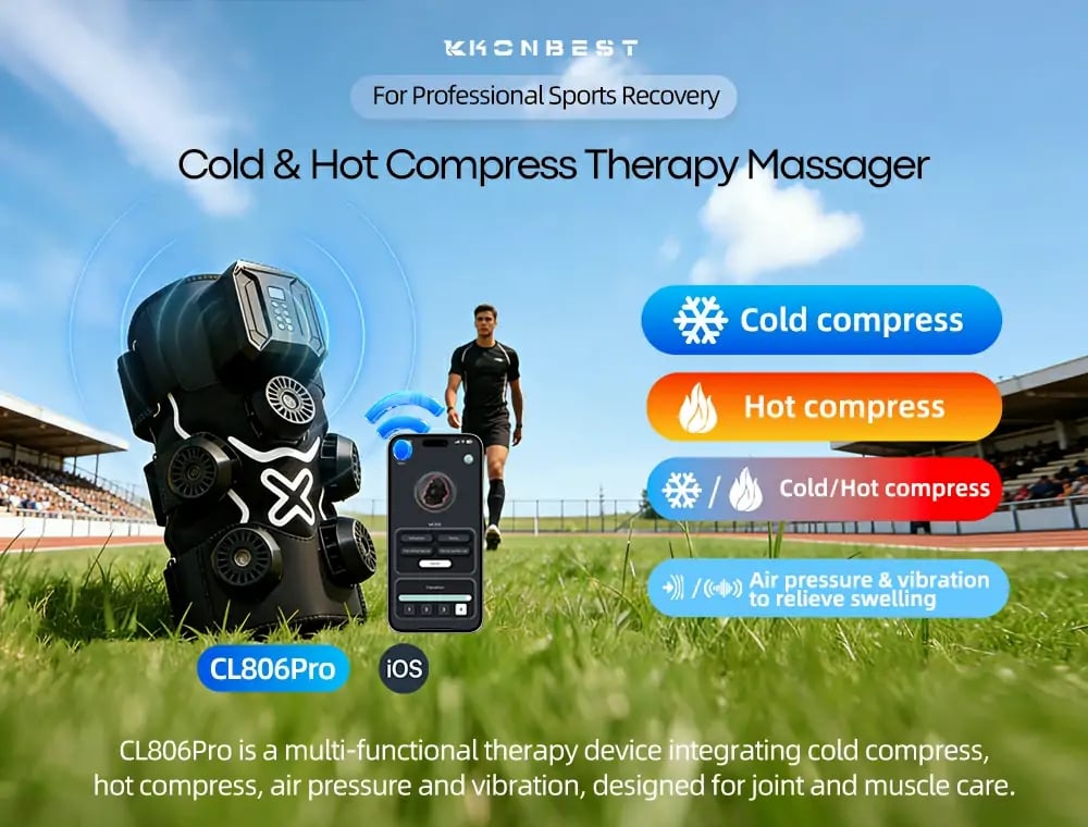 Maximize Athletic Recovery with Konbest Cold & Heat Contrast Therapy Device
