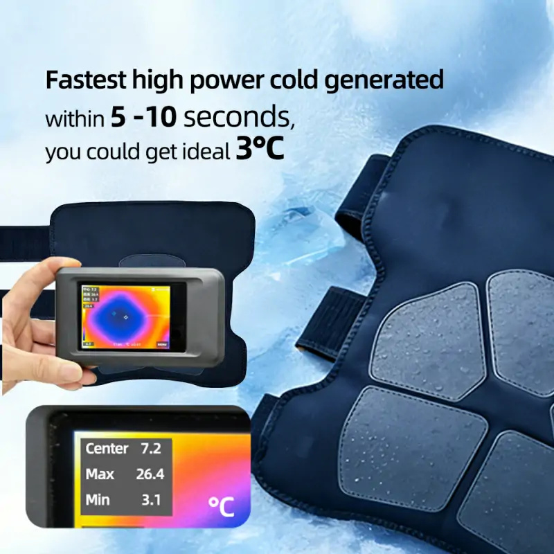 CL806Pro 4-in-1 Cold Hot Compress Therapy Massager For Professional Sports Recovery