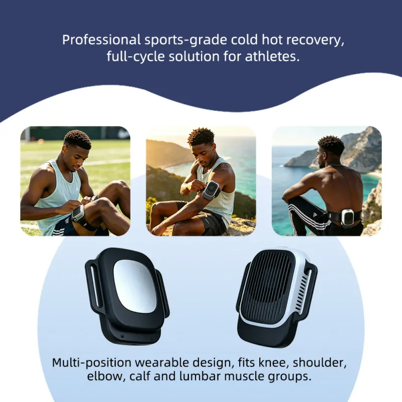 CL803 Wearable Hot Cold Therapy Device Professional Sports Recovery Machine for Muscle Joint Injury Relief
