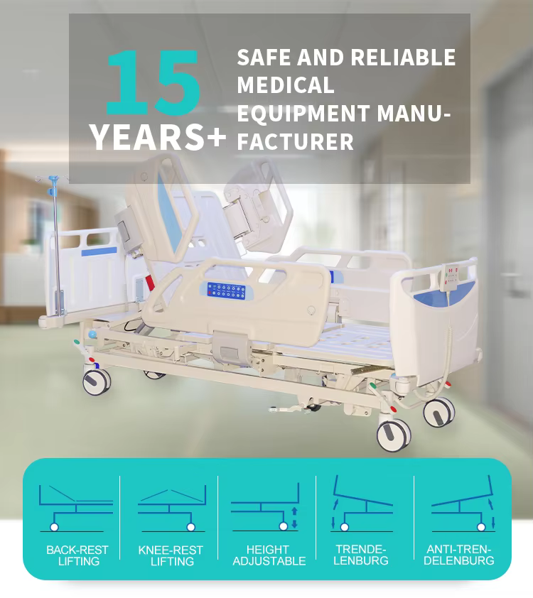 electric hospital icu bed-2