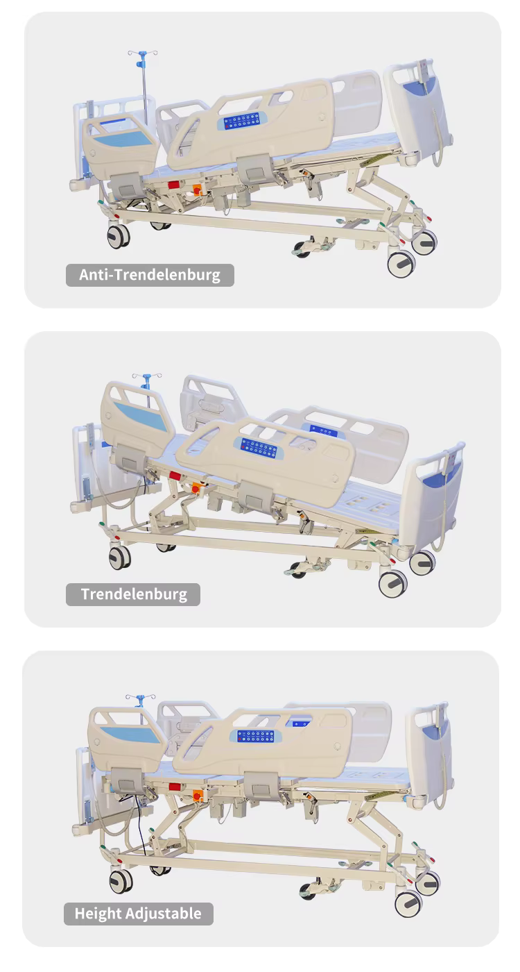 electric hospital icu bed-5