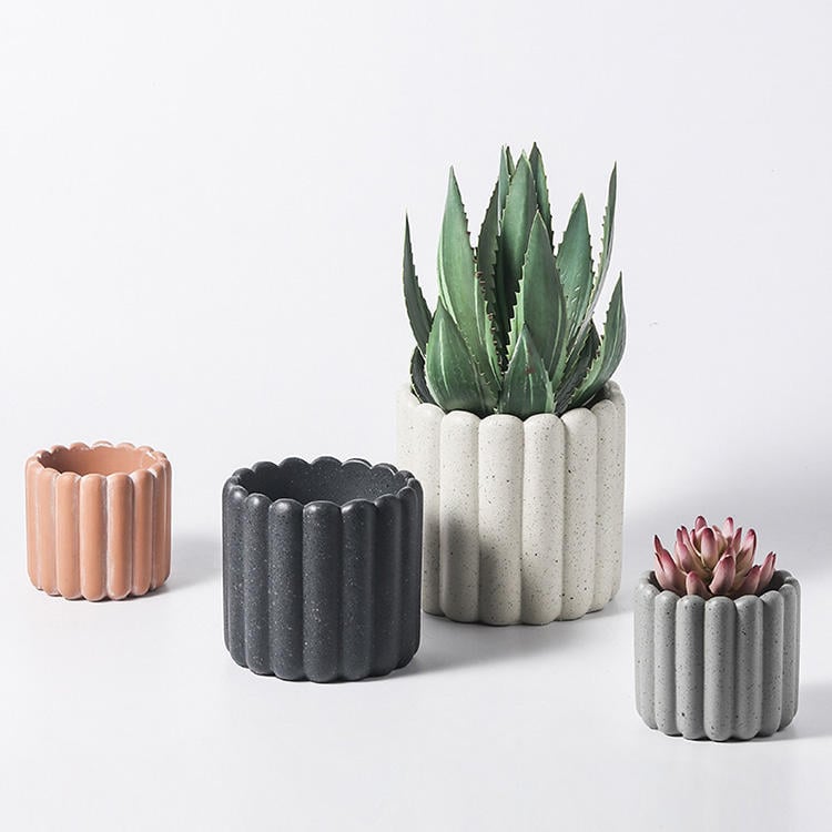 Colorful Custom Decorative Ceramic Flower Pots and Planters in Bulk