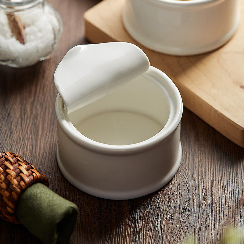 Creative Pottery Bowls Cans Shape Ceramic Tableware for Men and Women Gifts Ideas Porcelain
