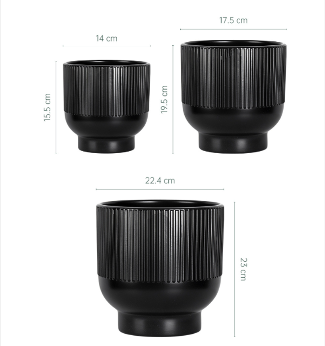 High Quality Garden Plant Flowerpot Wholesale Indoor Outdoor Modern Home Decorative Ceramic Planters Pots Flower Pot