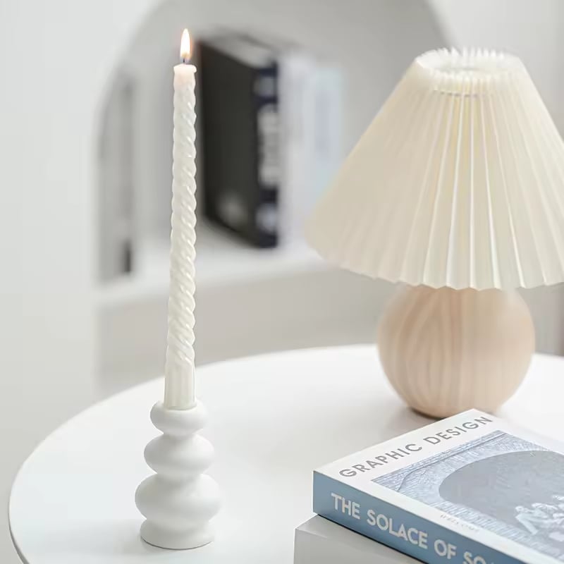 Original Ceramic Candle Holder Photo Props Ins Nordic Hotel Homestay Living Room Home Decoration Ornaments