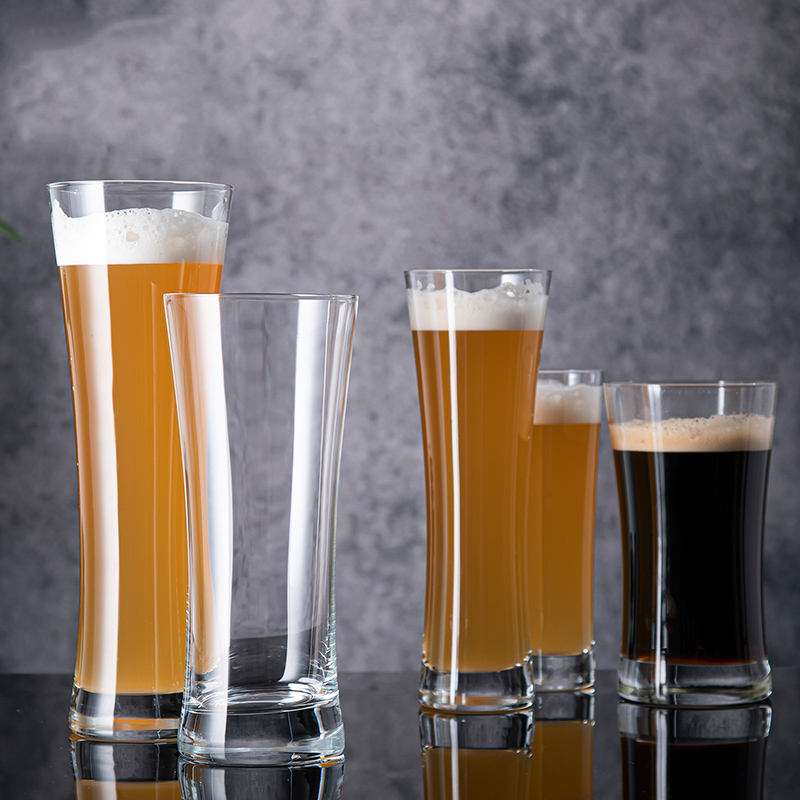 Round Pilsner Glasses Highball Craft Beer Glass Bierglas Drinking Wheat Beer Glass Cups