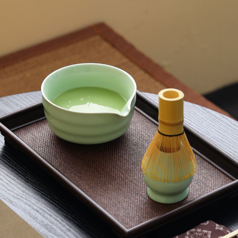 Matcha Bowl Hit Matcha Tea Ordering Tools Ceramic Tea Bowl Teacup Stirrer Matcha Brush Tea Brush Set