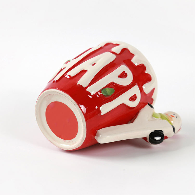 Bestseller Decorazione di Natale Pinguino di Neve in Ceramica Tazza per Latte per la Decorazione della Casa al Natale
