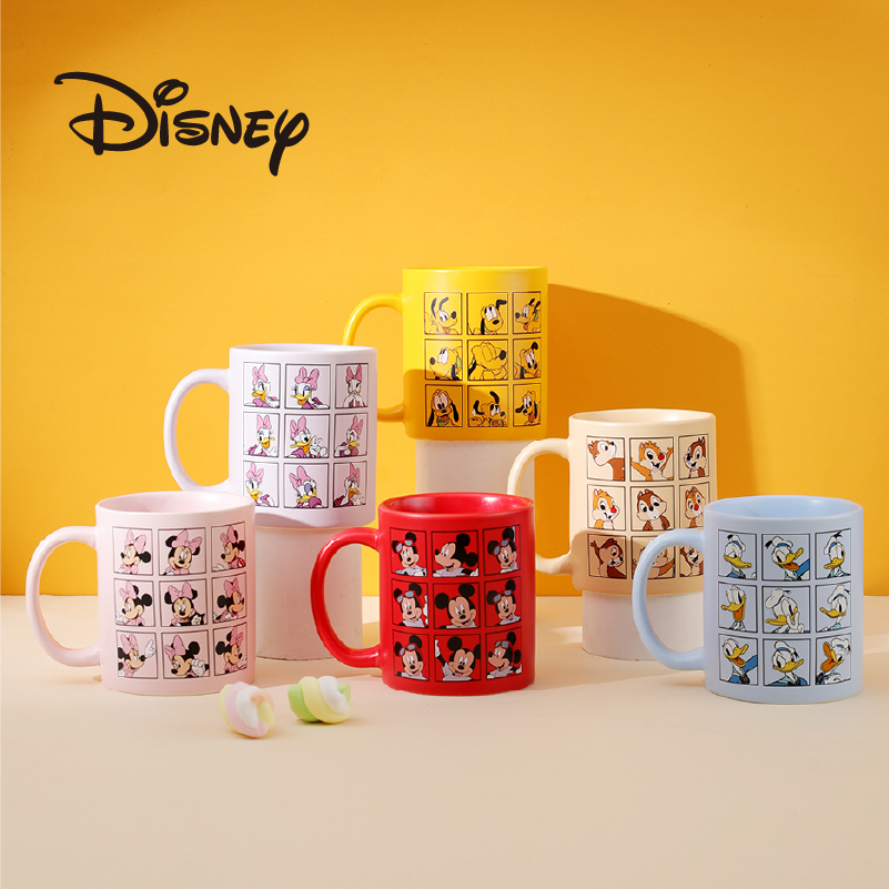 Disney Winnie the Pooh Mug Coffee Ceramic Couple Water Mugs Pair of Men and Women Birthday Gift Box Gift