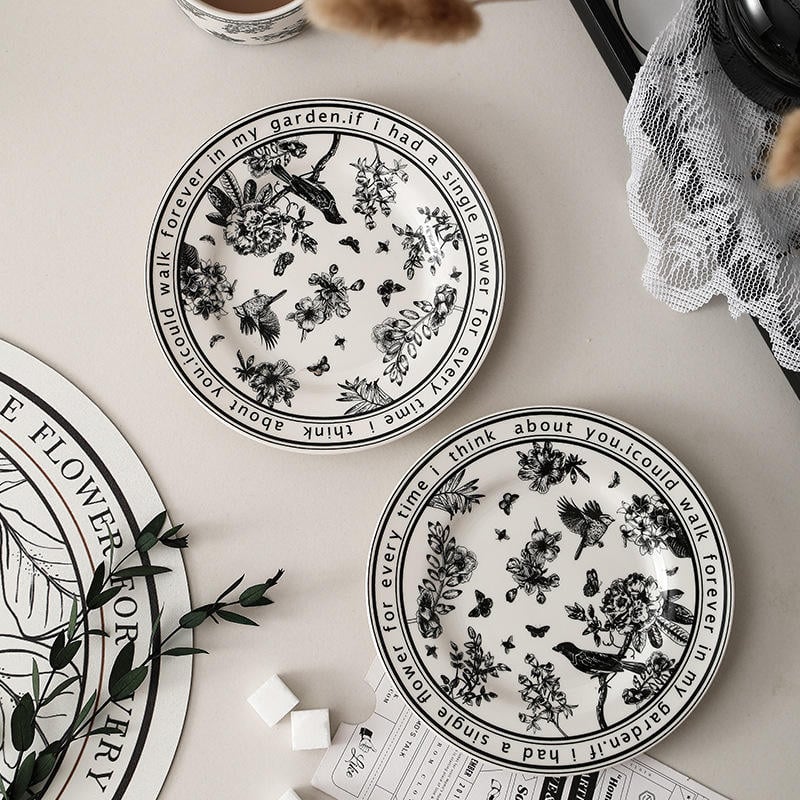 Classic Ceramic Pinellia Flower Ins Mug Minimalist Coffee Cup Saucer Set for Business Gifts Custom Carton Box Mugs Cute Ceramic