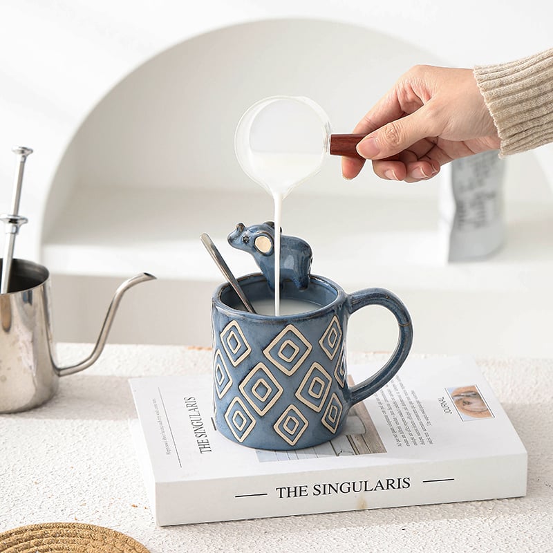 Ceramic Mugs High Value Niche Cute Drinking Mugs Tea Cups Coffee Cups Gift Mugs
