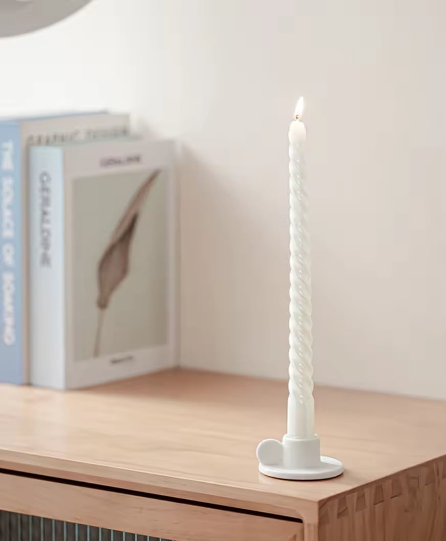Original Ceramic Candle Holder Photo Props Ins Nordic Hotel Homestay Living Room Home Decoration Ornaments